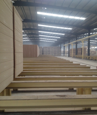 Our automatic intermediate storage system with a full set of equipment has been put into operation and accepted in Shandong Chiping Nengtong Density Board Co., Ltd. in Dec., 2013.